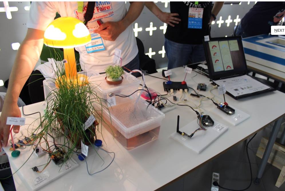 M2M Communications @ 2014 Lisbon Maker Faire