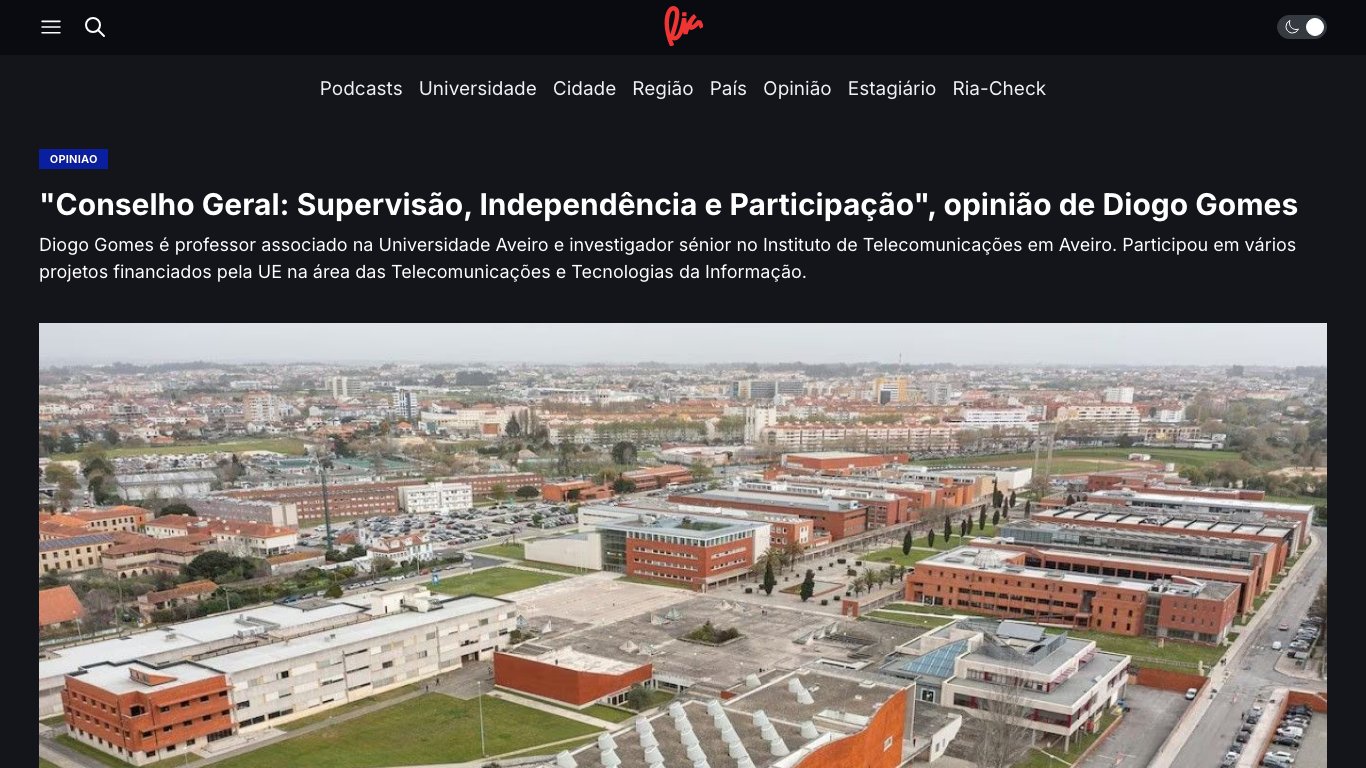 Conselho Geral: Supervisão, Independência e Participação