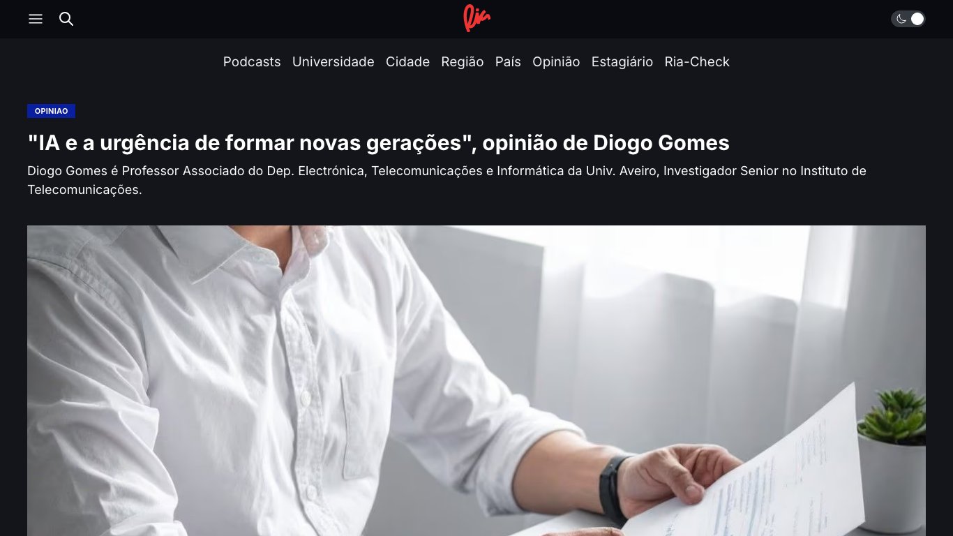 IA e a urgência de formar novas gerações